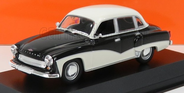 1:43 Wartburg 311 1958 černo-bílý - Maxichamps