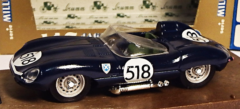 1:43 Jaguar D-Type #518, velmi pěkný, bazar - Brumm