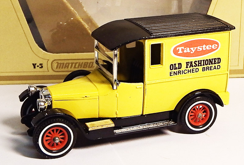 Y-5 Talbot 1927 "Taystee", černé šasi - Matchbox