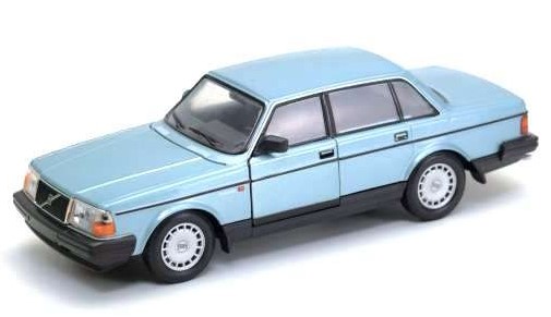 1:24 Volvo 240 GL blue - Welly
