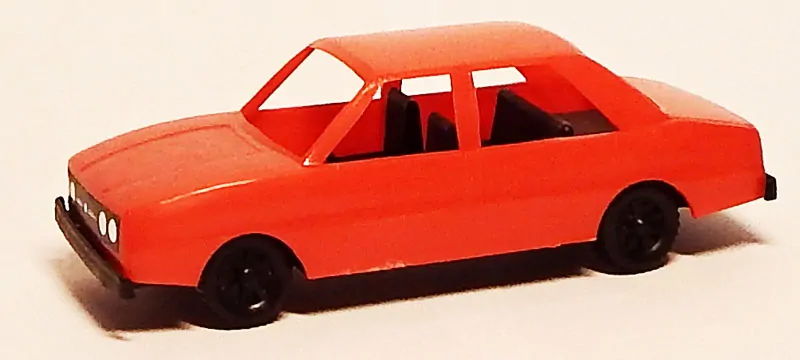 Škoda 120, stará hračka, plast - Směr