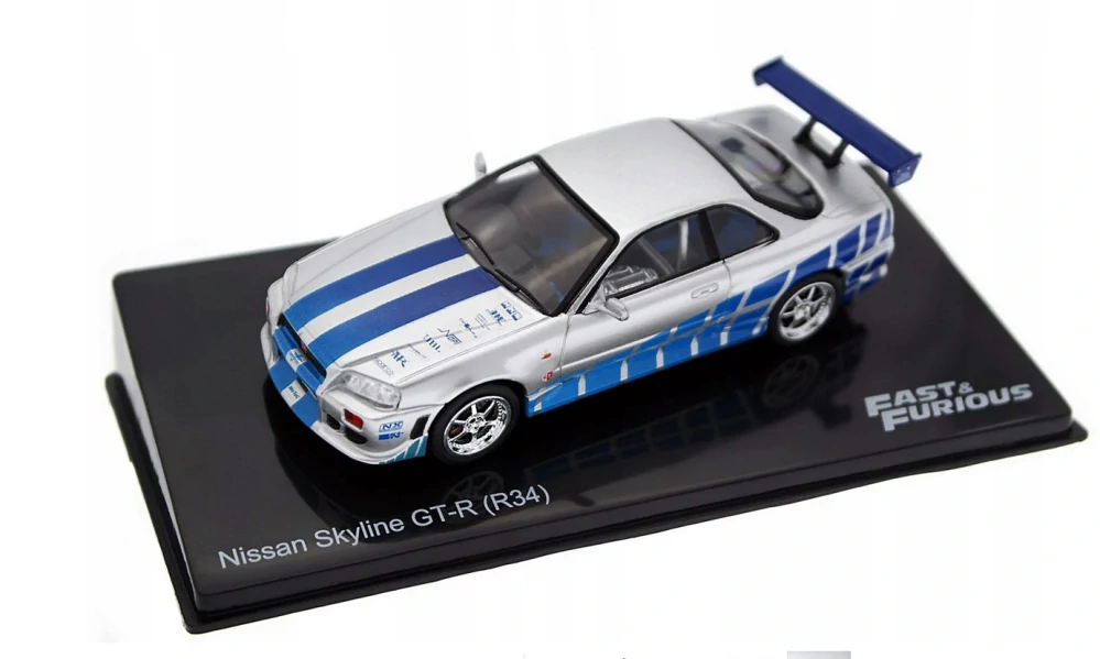 1:43 Nissan Skyline GT-R 1999, Rychle a Zběsile) – DeAgostini