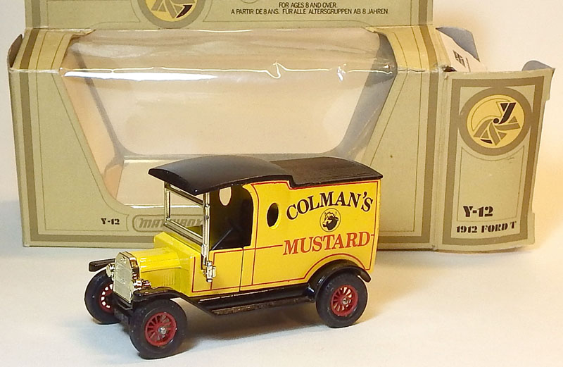 Y-12 1912 Ford Model T - Matchbox