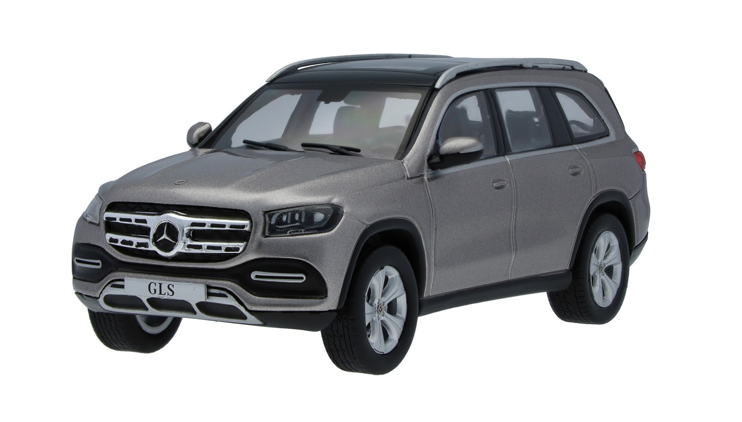 1:43 Mercedes-Benz GLS (2020), mojave silver - Dealerské balení