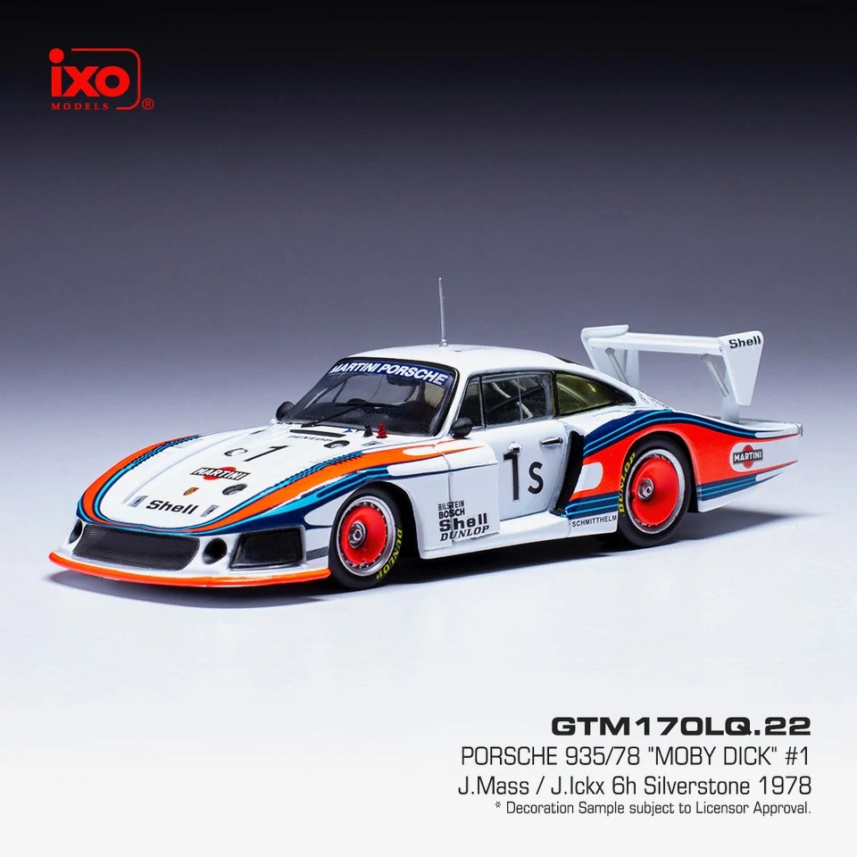 1:43 Porsche 935/78 Moby Dick #1 Mass/Ickx 6H Silverstone 1978 - IXO