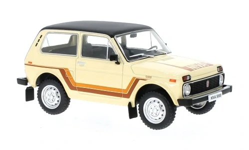 1:24 Lada Niva 5000 1980 beige/decor - WhiteBox