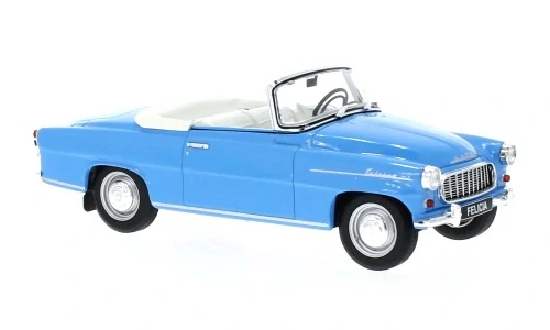 1:24 Škoda Felicia Cabrio 1959 světle modrá - WhiteBox