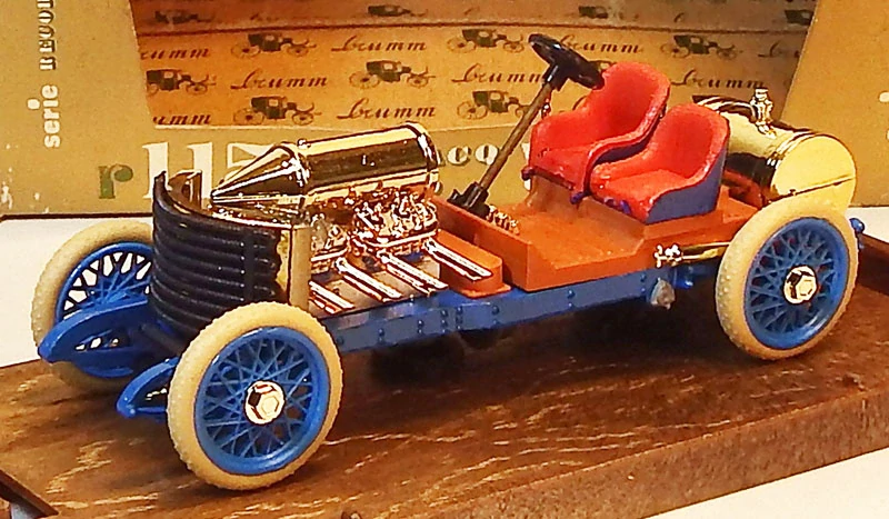 1:43 Darracq V8 1905, bazar, pěkné - Brumm