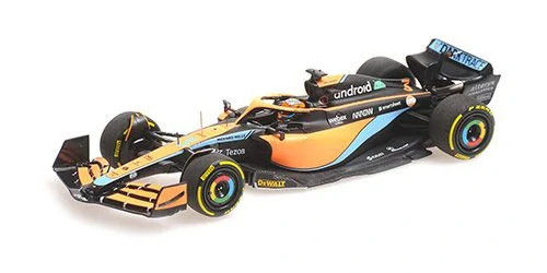 1:43 McLaren F1 Team MCL36 #3 D.Ricciardo Bahrain GP 2022 - Minichamps