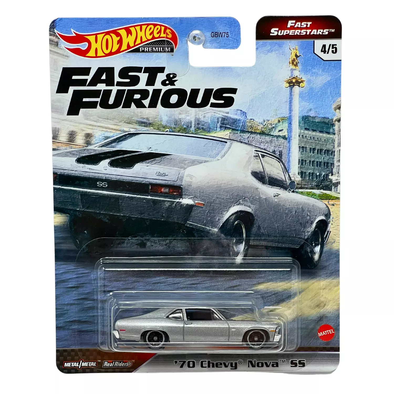 1:64 ´70 Chevy Nova SS, fast & furious- Hot Wheels