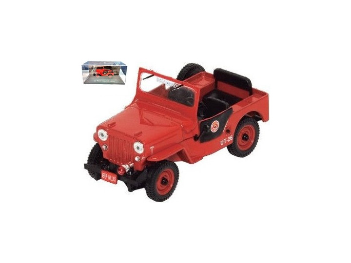 1:43 Jeep WILLYS CORPO DE BOMBEIROS - Atlas