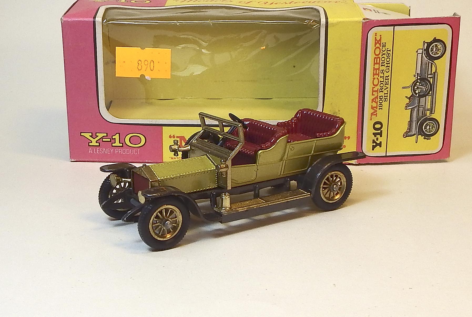 Y-10 1906 Rolls Royce Silver Ghost, bazar - Matchbox Yesteryear