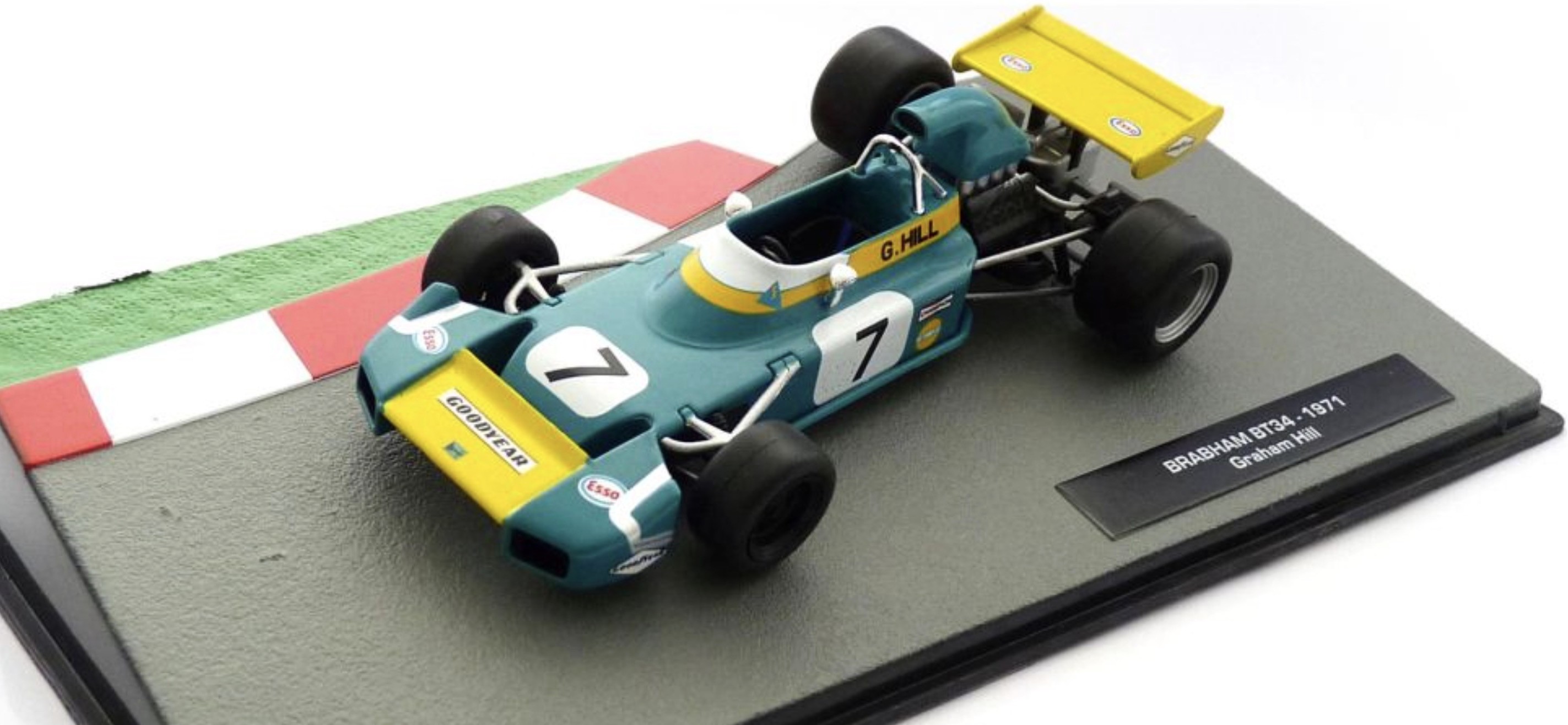 1:43 Brabham BT34 37 GRAHAM HILL 1971 - Atlas