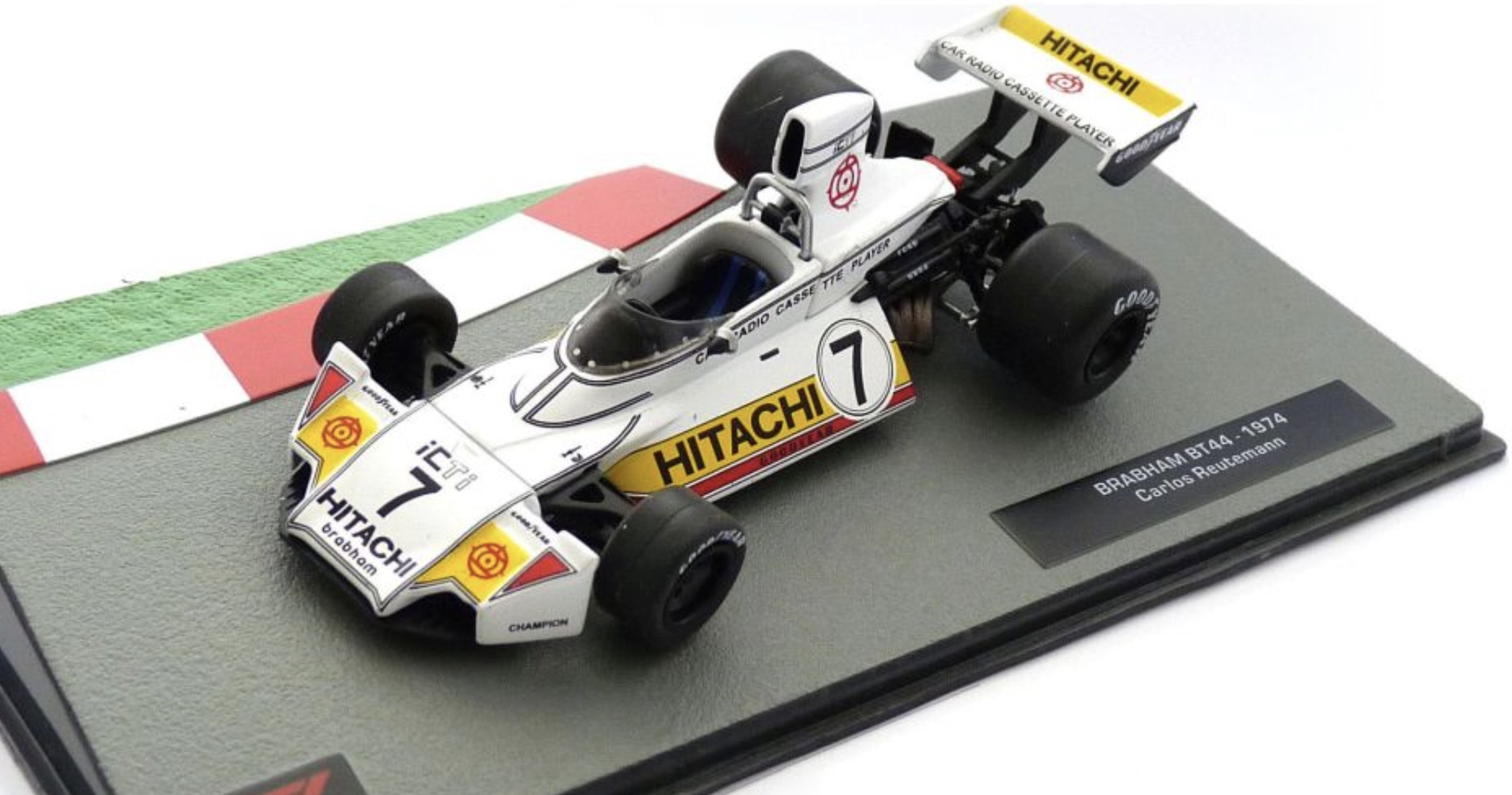 1:43 Brabham BT44 #7 CARLOS REUTEMANN 1974 - Atlas