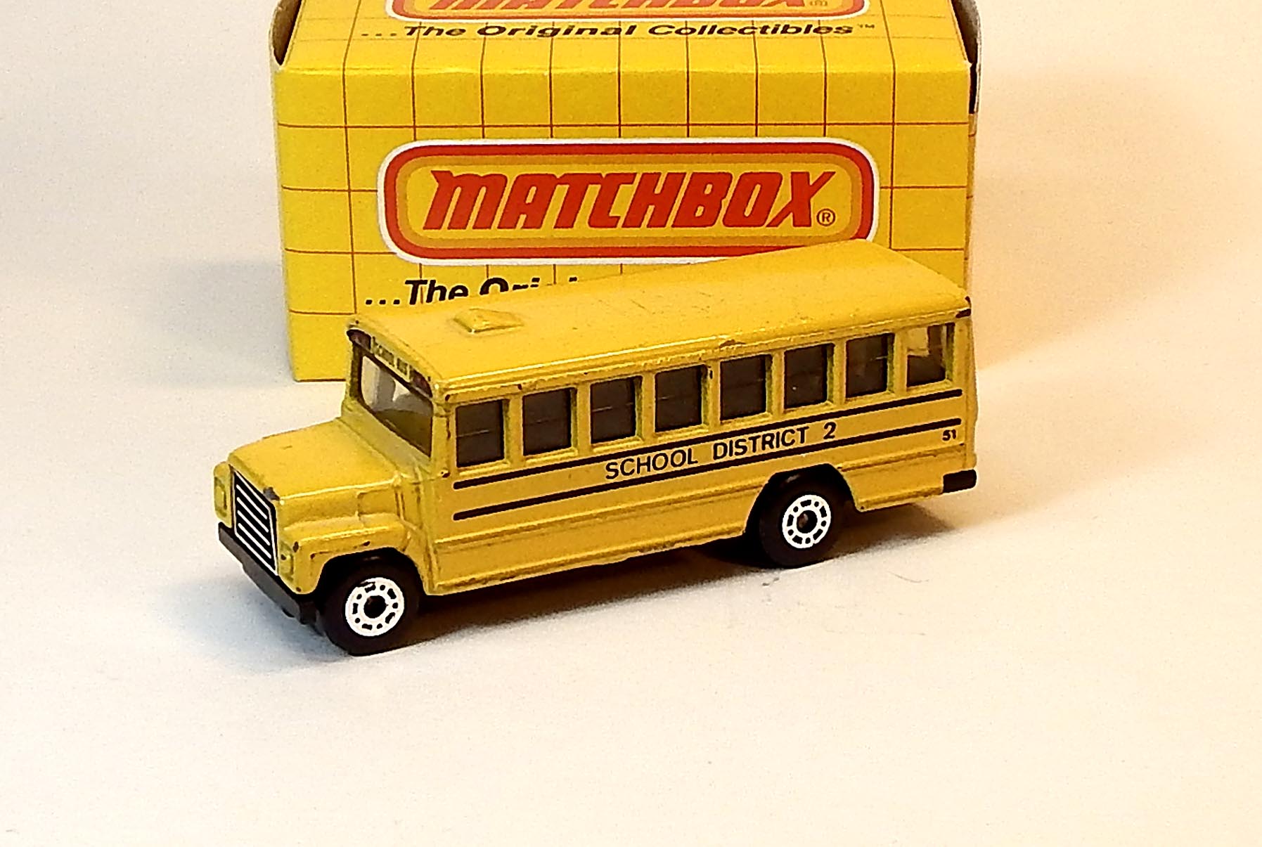 School Bus, bazar - Matchbox