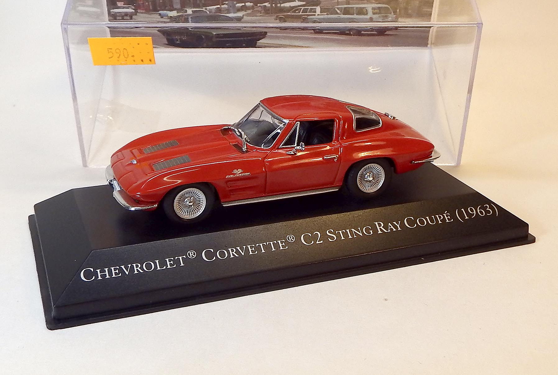 1:43 Chevrolet Corvette C2 Stingray Coupe 1963, bazar - DeAgostini