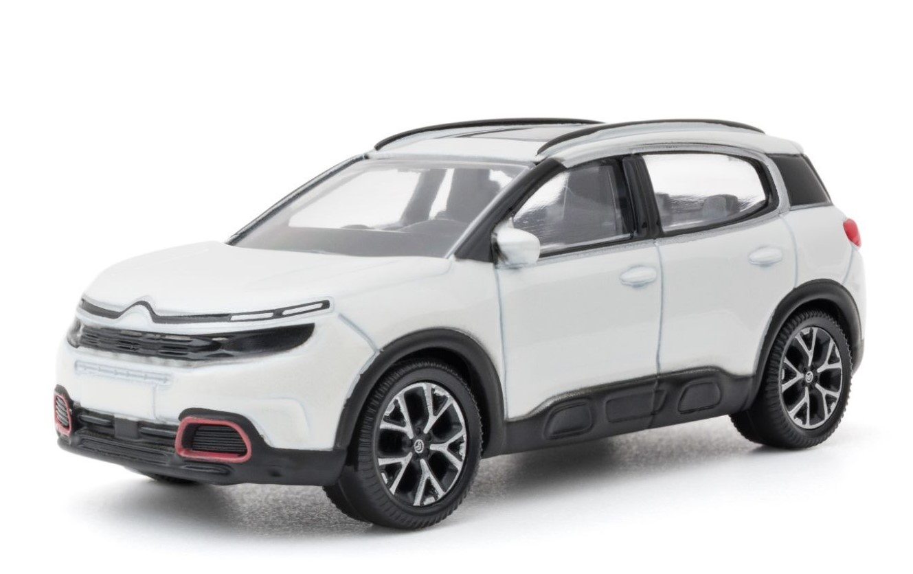1:64 Citroën C5 Aircross, bílý - Norev