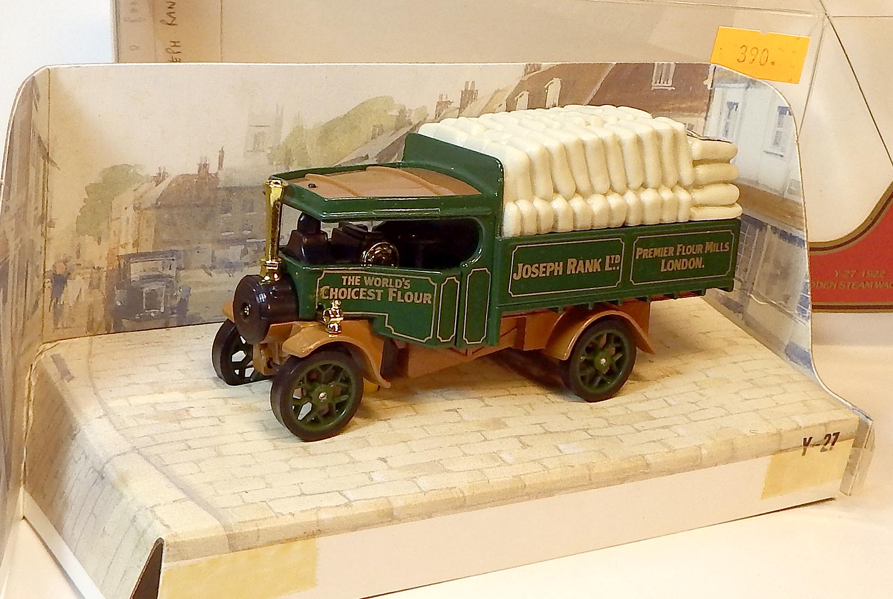 Y-27 1922 Foden Steam Wagon, bazar - Matchbox Yesteryear