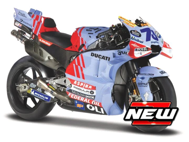 1:18 Ducati DESMOSEDICI GP23 GRESINI RACING #73 ALEX MARQUEZ 2024 – Maisto