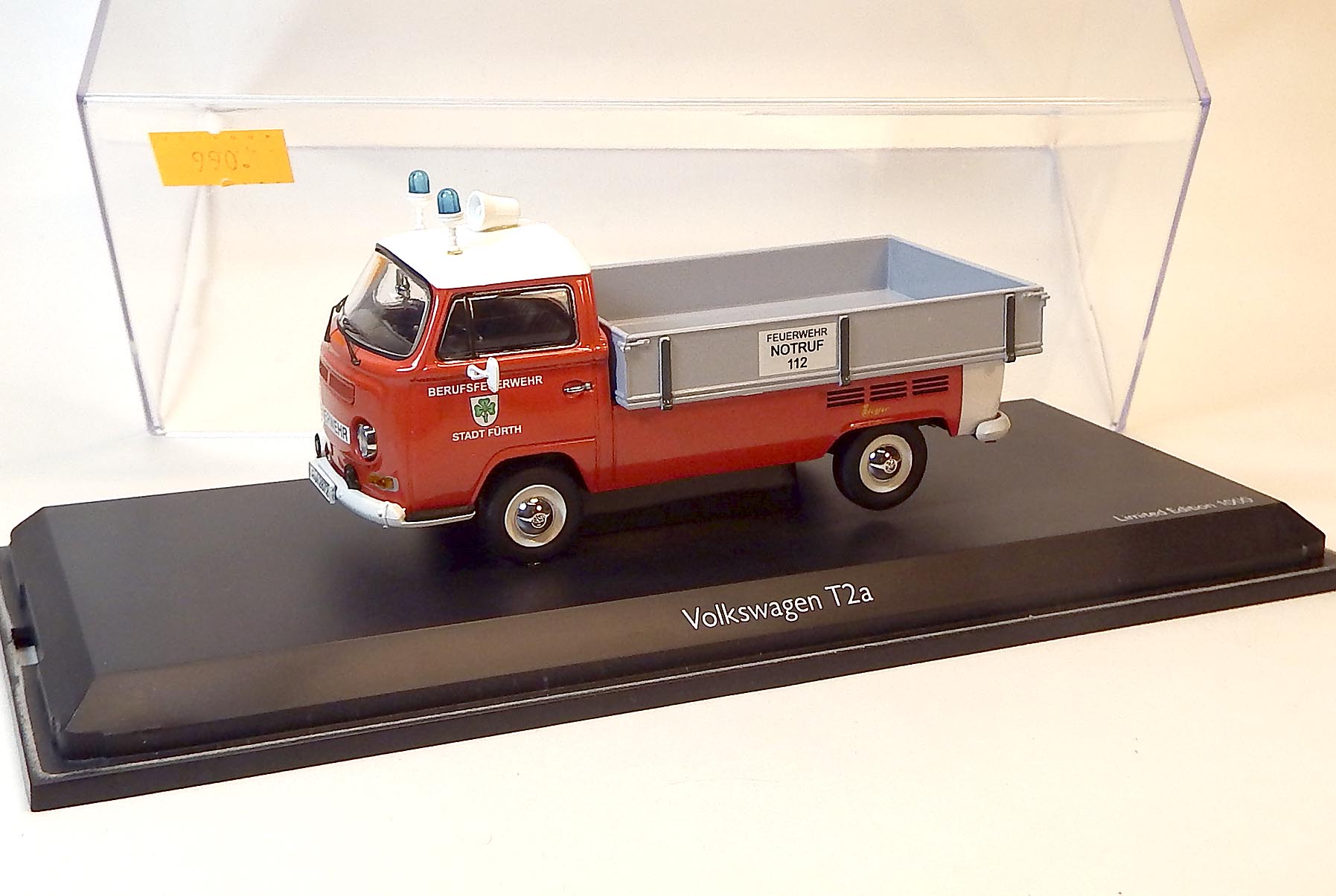1:43 Volkswagen T2A Hasiči, bazar