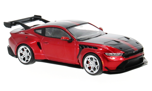 1:43 Ford Mustang GTD 2025, červený - IXO