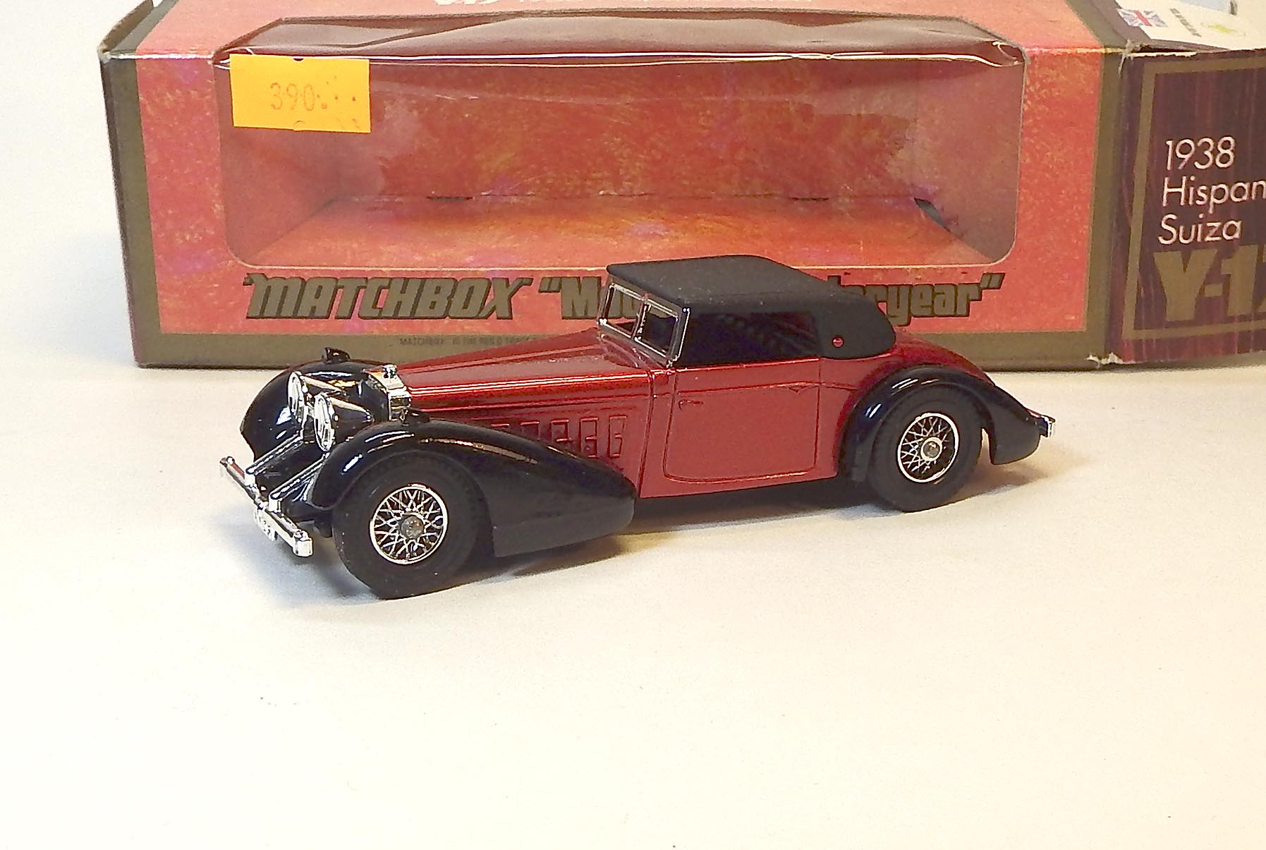Y-17 1938 Hispano Suiza, bazar - Matchbox