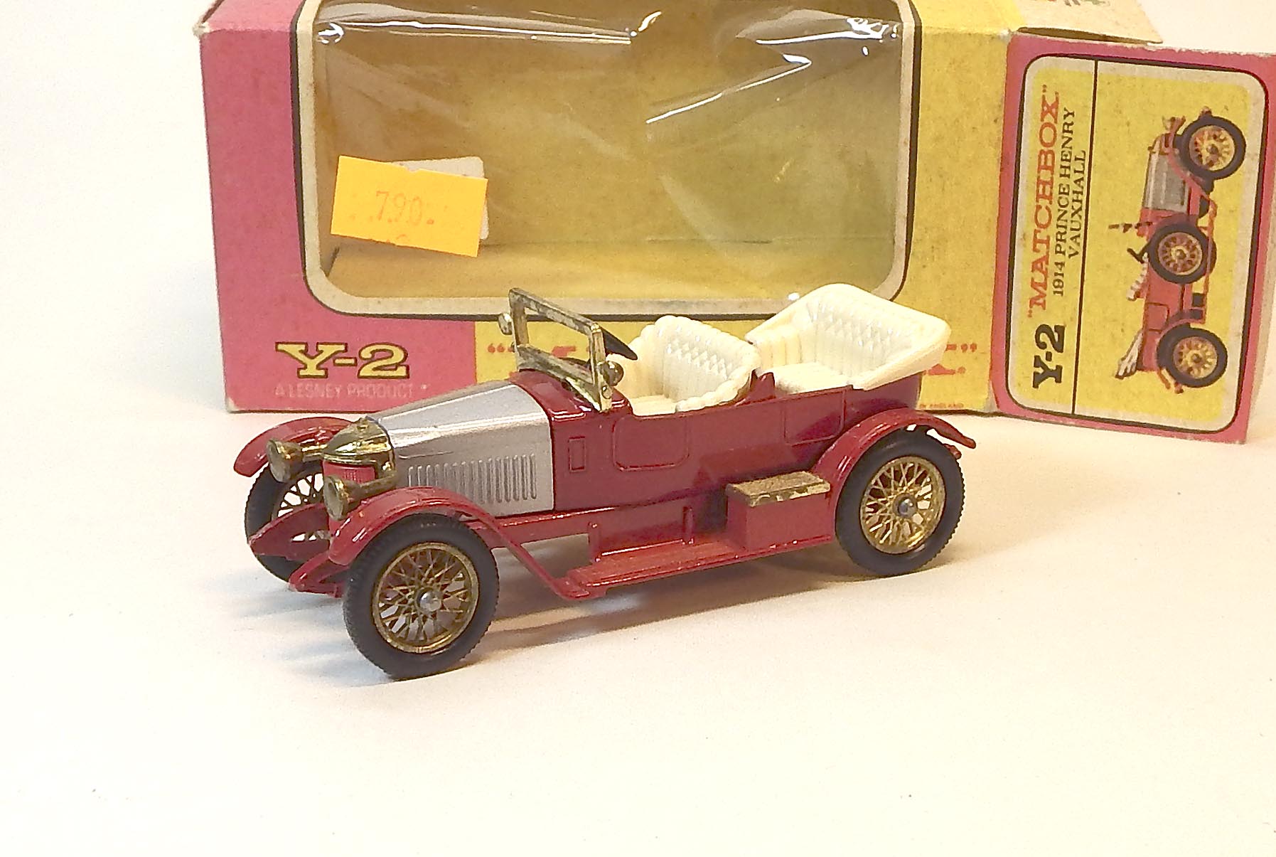 Y-2 1914 Prince Henry Vauxhal, bazar - Matchbox