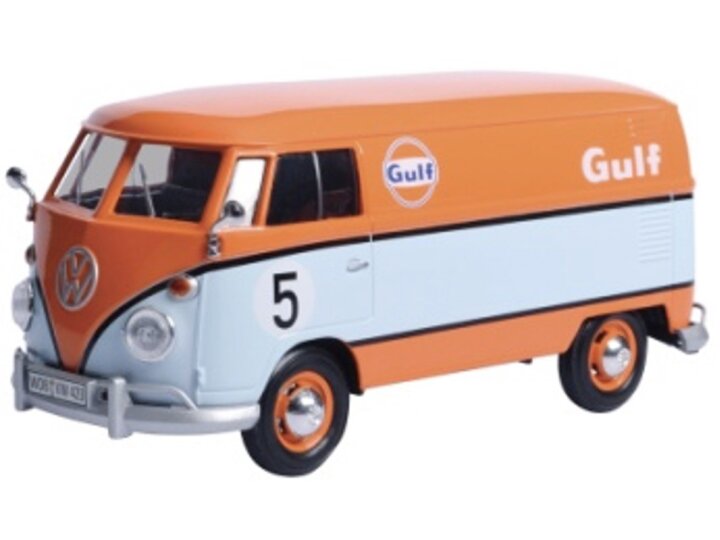 1:24 VW T1 type 2 Delivery Van with Gulf Livery 1966 - Motormax