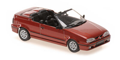 1:43 Renault 19 kabriolet 1992 červený - Maxichamps
