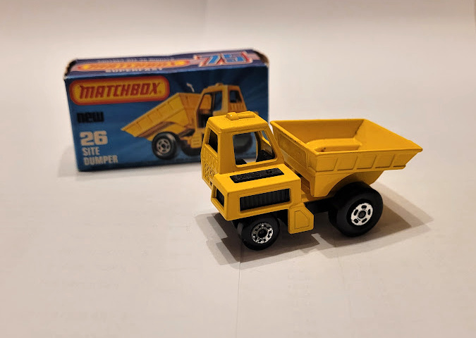 MB-26 Site dumper, bazar - Matchbox