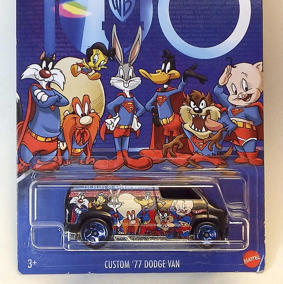 1/5 1977 Custom Dodge Van, bazar - Hot Wheels