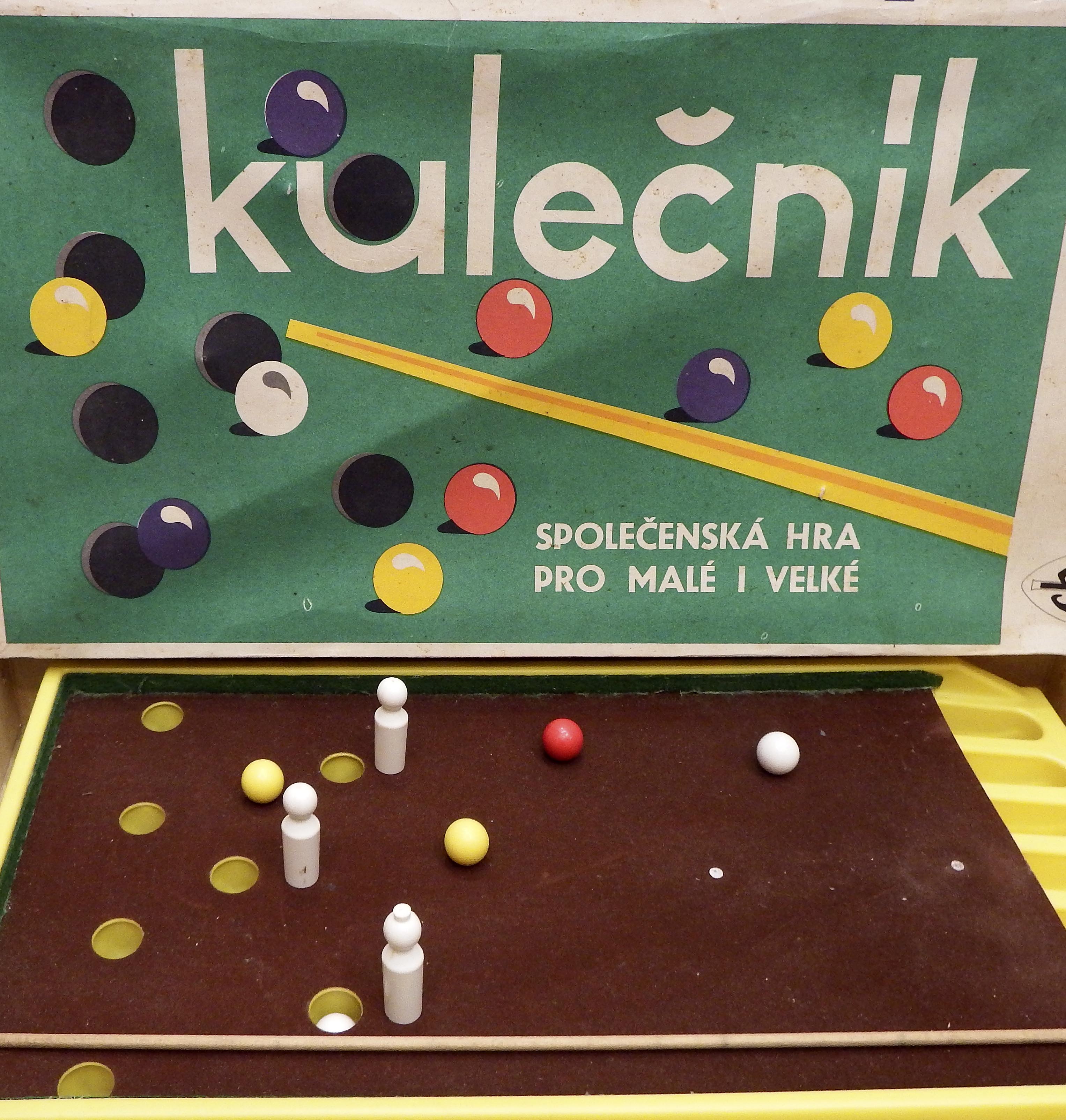 Kulečník - hračka, bazar, originální krabice