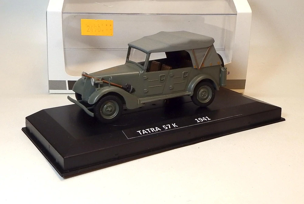 1:43 Tatra 57K 1941, ruční práce