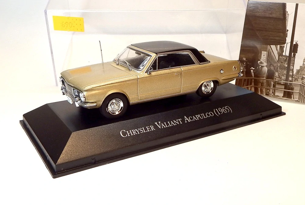 1:43 1965 Chrysler Valiant Acapulco, bazar - DeAgostini