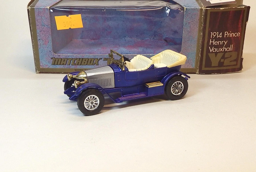 Y-2 1914 Prince Henry Vauxhall, bazar - Matchbox Yesteryear