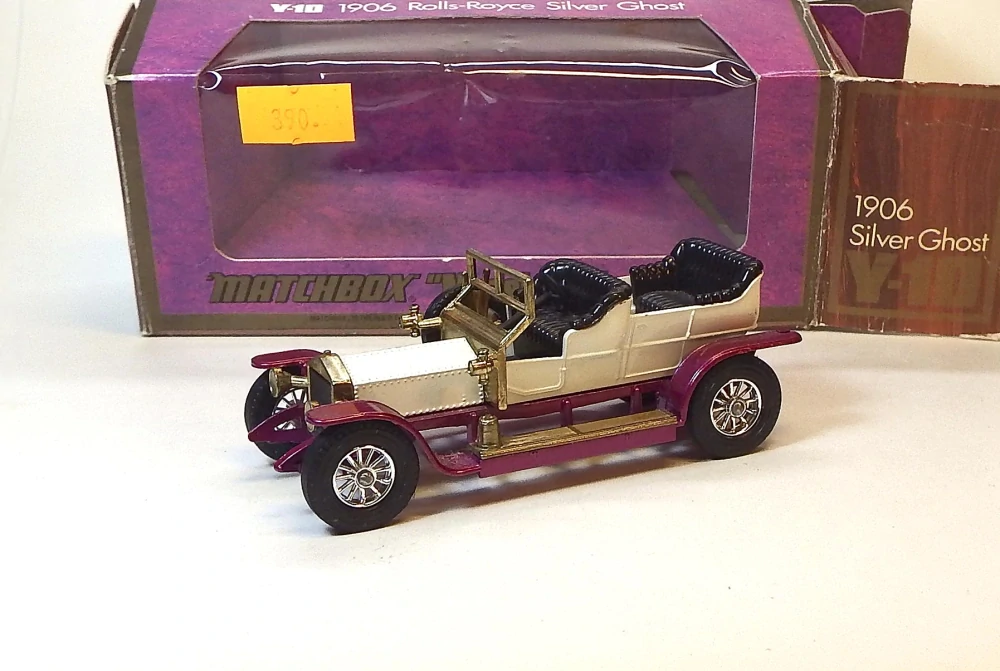 Y-10 1906 Rolls Royce Silver Ghost, bazar - Matchbox Yesteryear