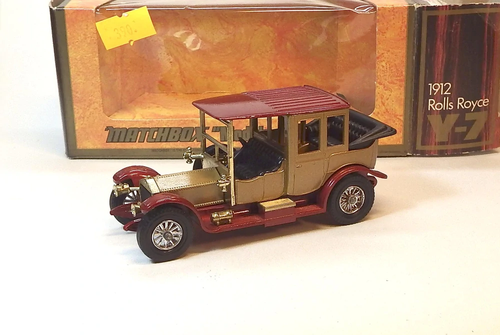 Y-7 1912 Rolls Royce, bazar - Matchbox Yesteryear