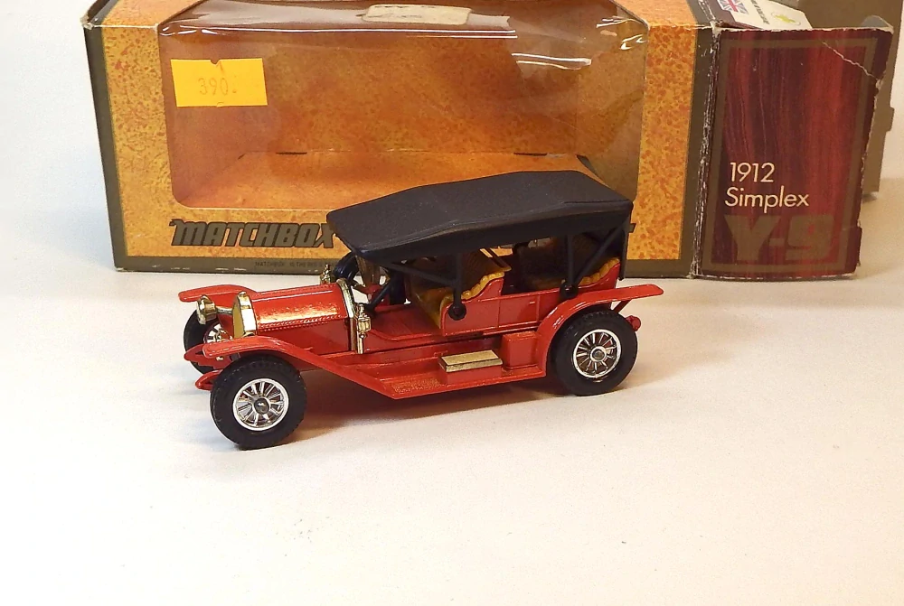 Y-9 1912 Simplex, bazar - Matchbox Yesteryear
