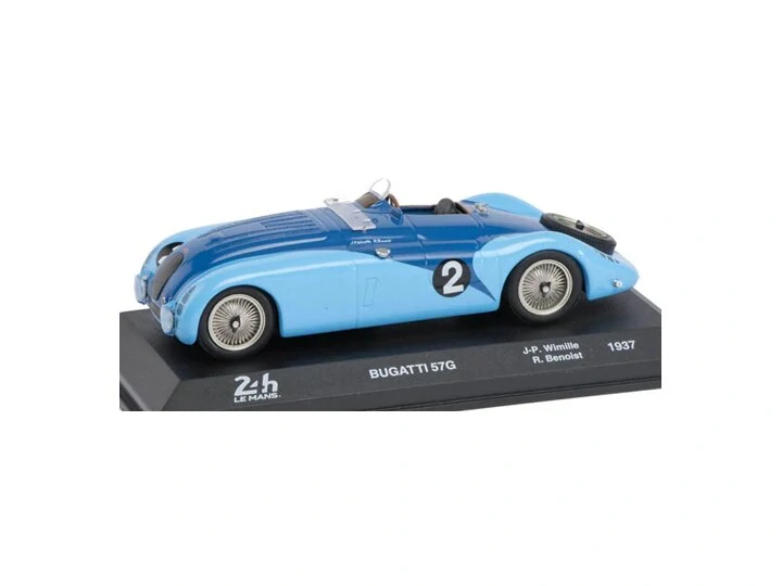 1:43 Bugatti 57G #2 WIMILLE/BENOIST 24H LE MANS 1937 - Atlas