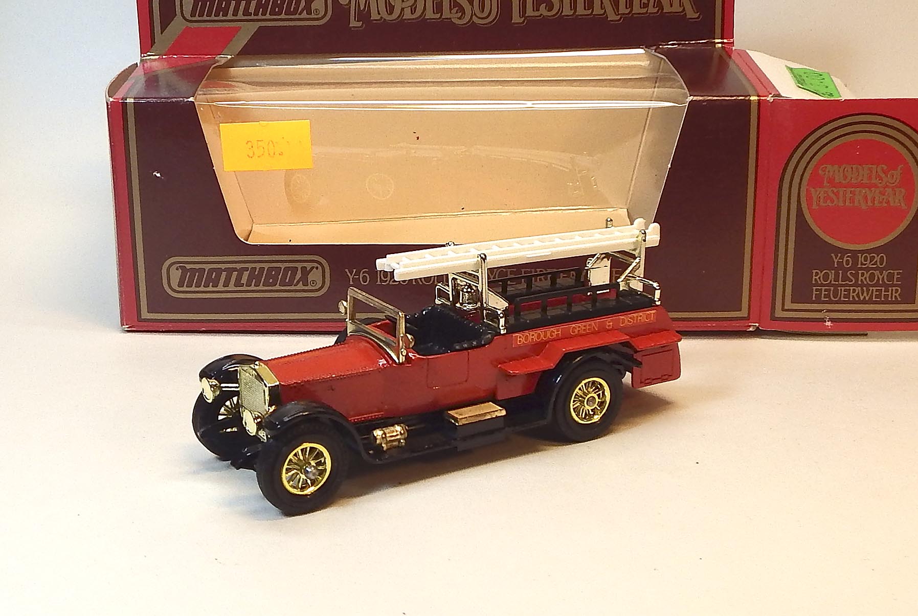 Y-6 1920 Rolls Royce Fire Engine, bazar - Matchbox