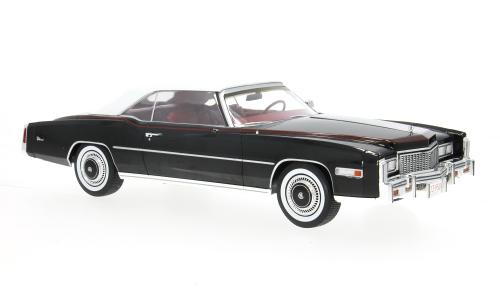 1:18 Cadillac Eldorado Convertible, černý, 1976 - MCG