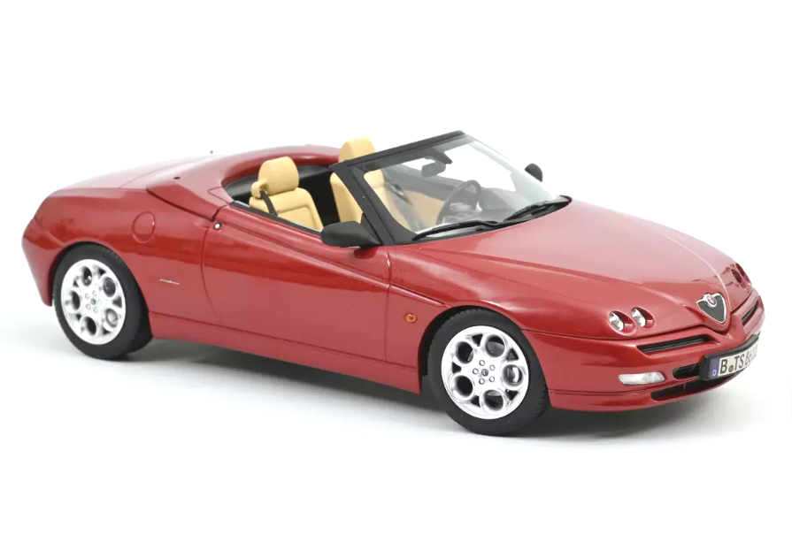 1:18 Alfa Romeo Spider 1999 Proteo red metallic - Norev