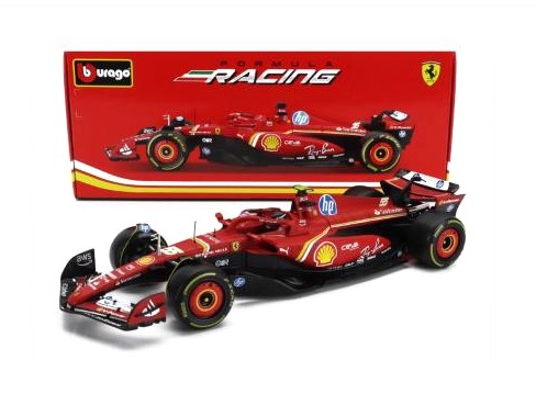 1:18 Ferrari SF-24 #55 C. Sainz F1 2024 - Bburago
