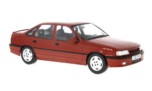 1:18 Opel Vectra A 2000, tmavě-červený, 1988 - MCG