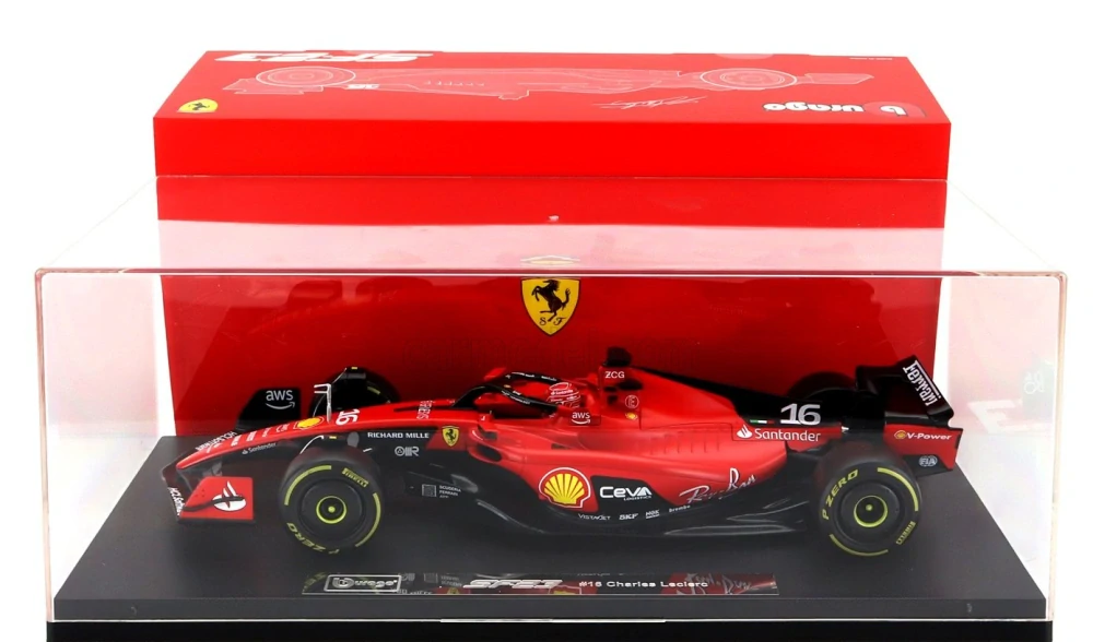 1:18 Ferrari F1 SF-23 Team Scuderia Ferrari #16 Ch. Leclerc 2023 - Bburago