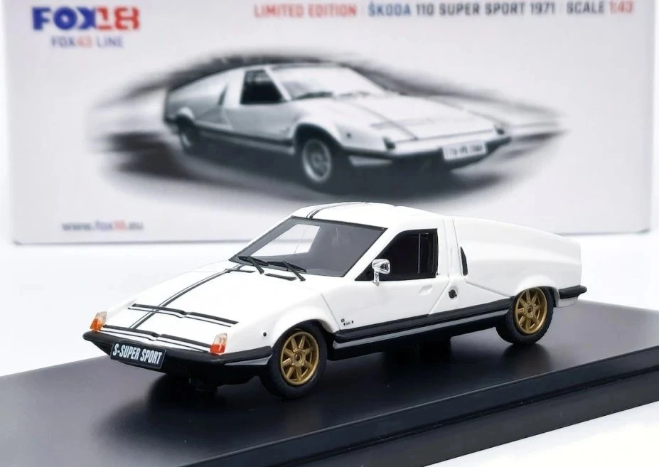 1:43 Škoda 110 Super Sport 1971 - Fox18