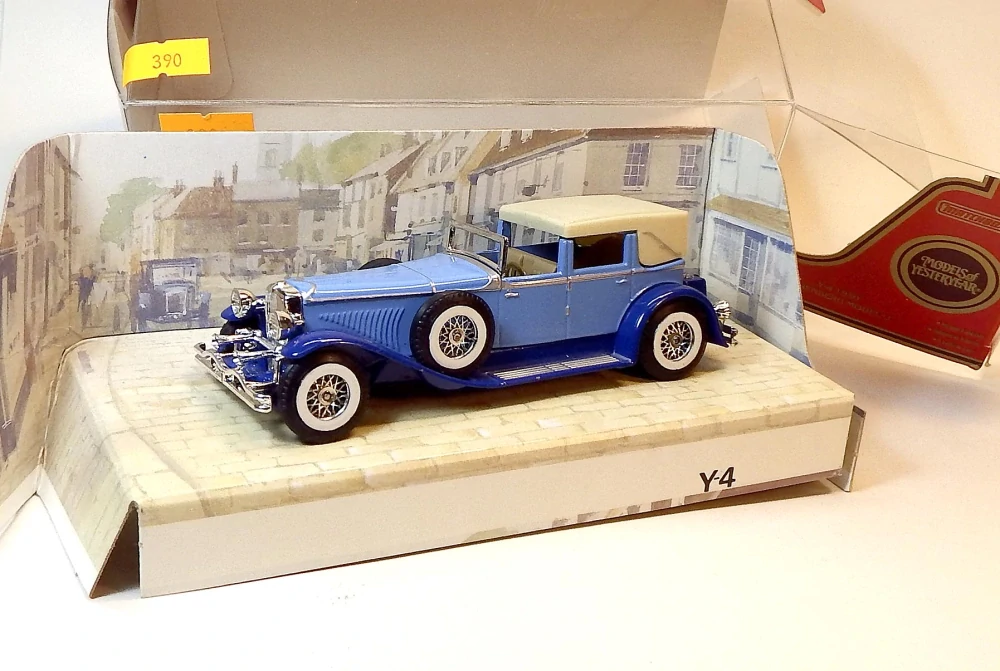 Y-4 1930 Duesenberg Model J, bazar - Matchbox Yesteryear
