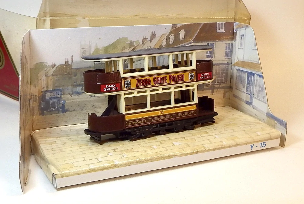 Y-15D 1920 Preston Type Tram, bazar - Matchbox Yesteryear