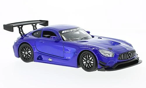 1:24 Mercedes AMG GT3, blau - MotorMax