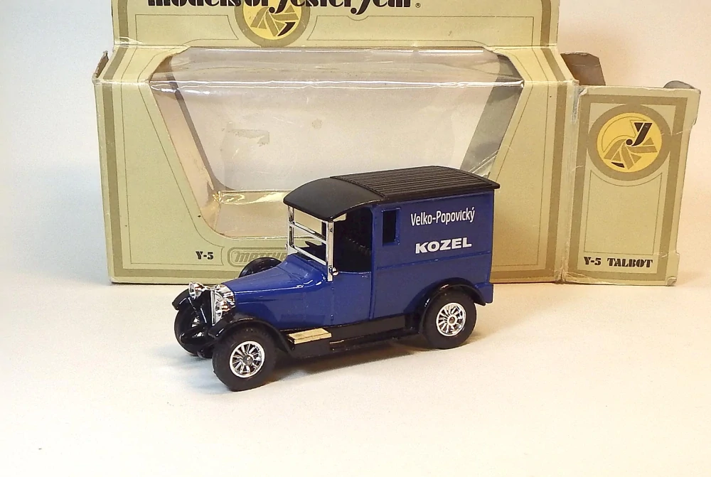 Y-5 1927 Talbot, bazar, Code 3 - Matchbox Yesteryear